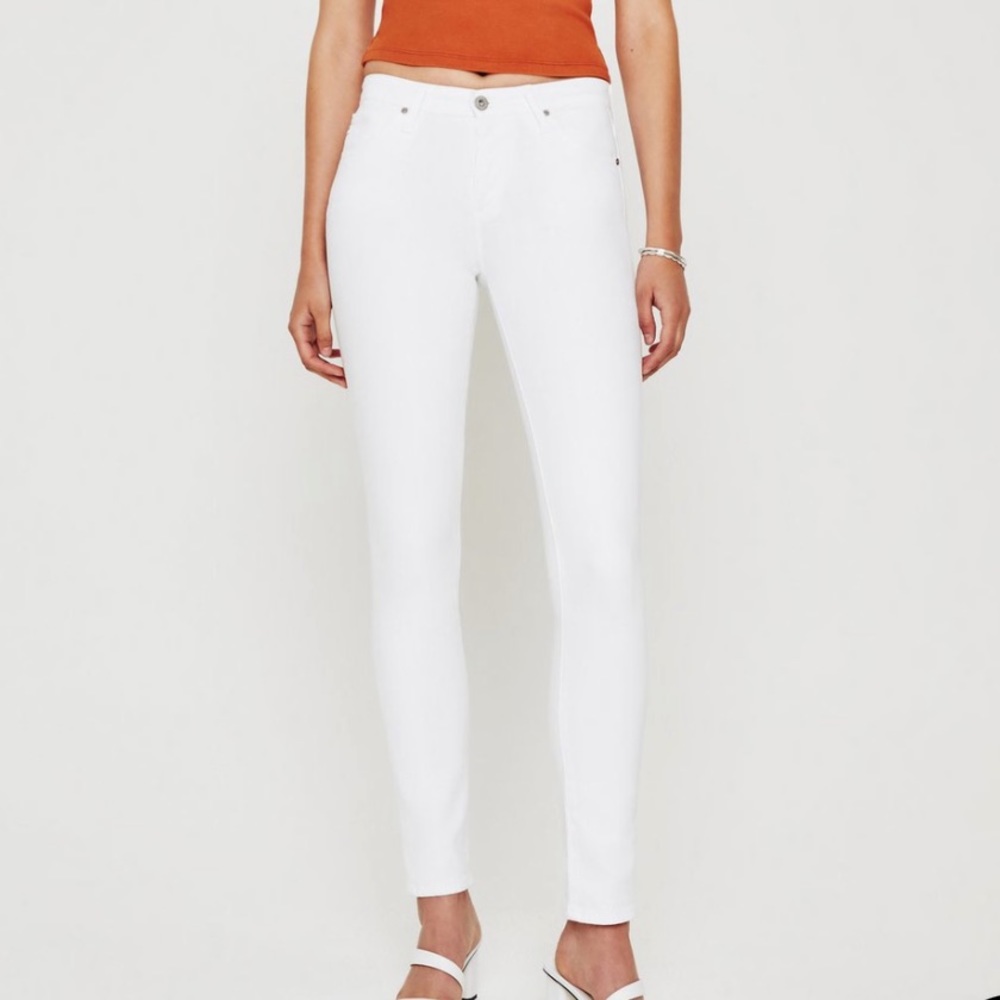 AG Adriano Goldschmied Prima Mid-Rise Cigarette Jeans